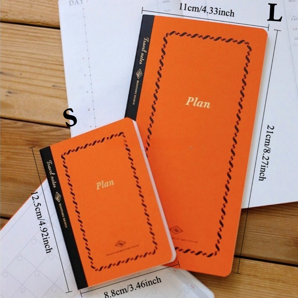 Travel Notebook Journal - Fromthenon Travelers Notebook Refill Pages Daily