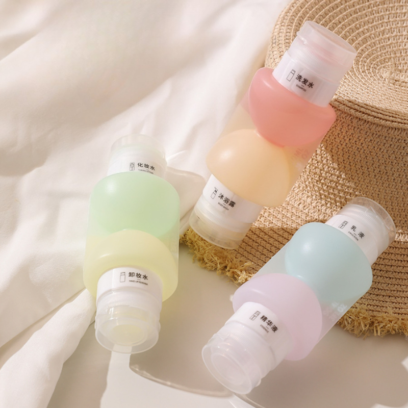 Travel Accessories Youtube - Refillable Silicone Travel Bottles Outdoor Double