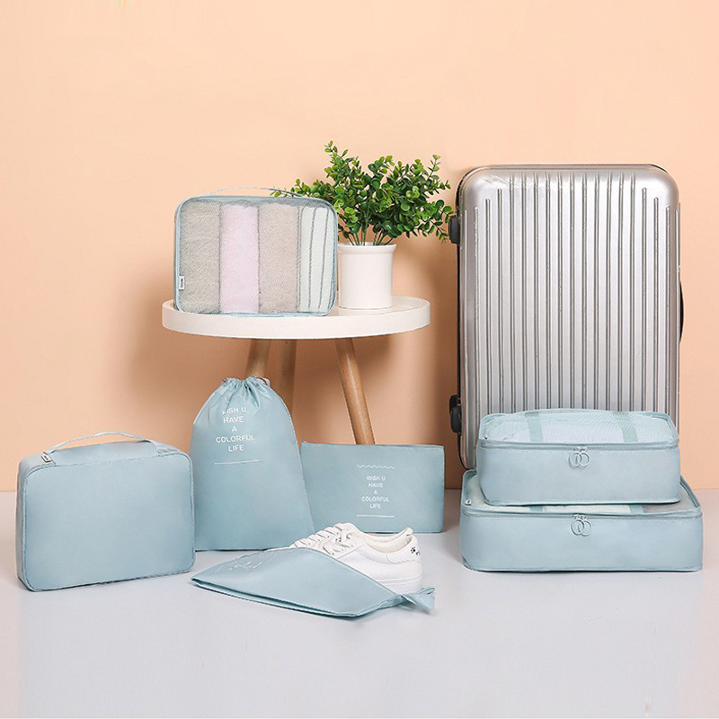 7-Piece Packing Cubes Set - Tr - Travel Accessories Gift Set avaliação e preço