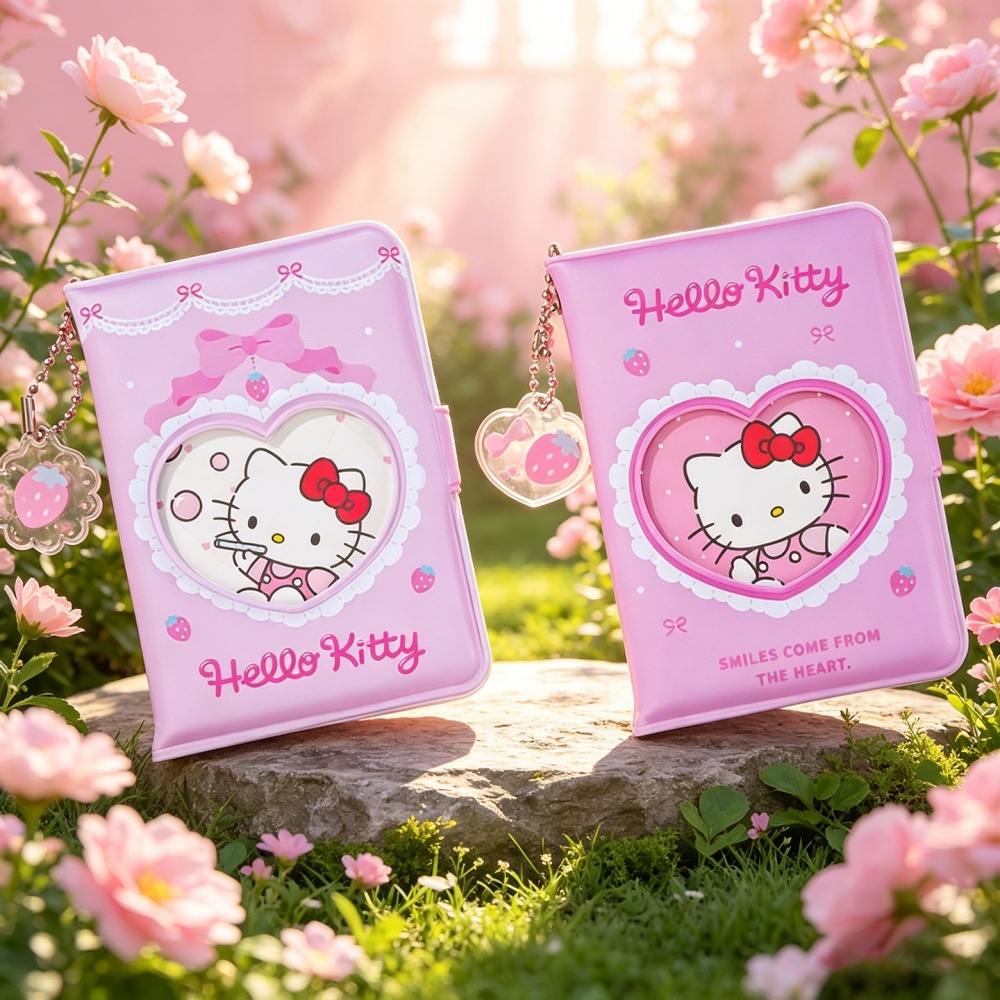 Genuine Hello Kitty Pocket Not - Travel Notebook Journal avaliação e preço