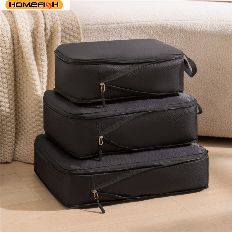HOMEFISH 3Pcs/Set Travel Compr - Travel Accessories Gift Set avaliação e preço