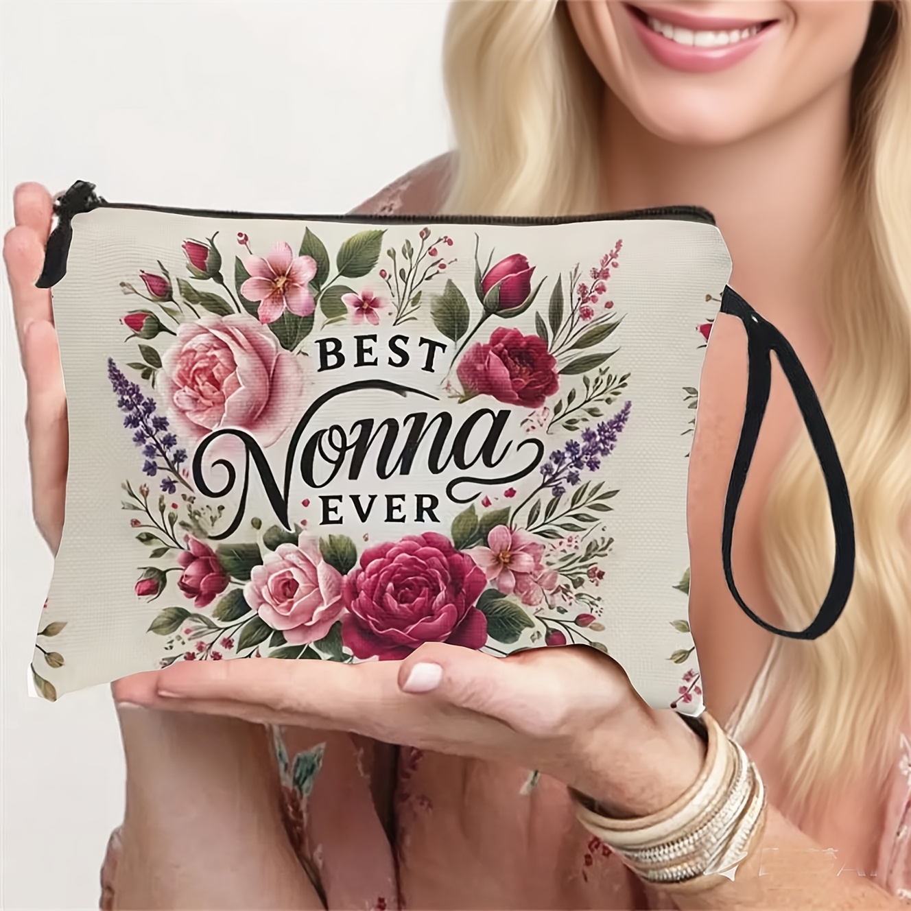 BEST NONNA EVER Makeup Bag Tra - Travel Accessories Best avaliação e preço