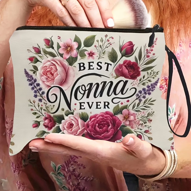 BEST NONNA EVER Makeup Bag Tra - Travel Accessories Best avaliação e preço