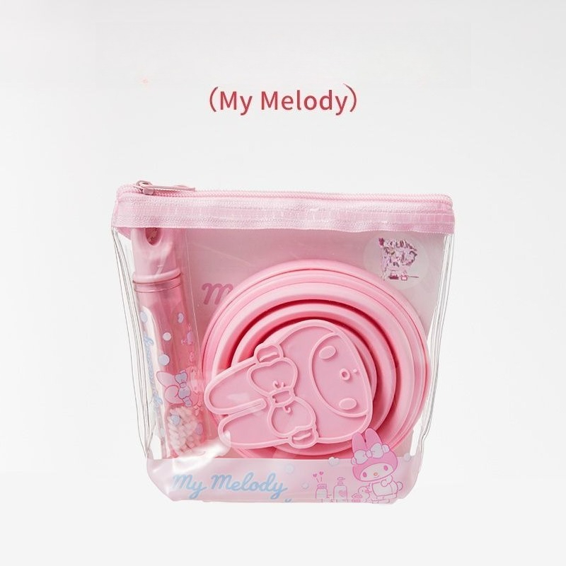 Cute Sanrio Kuromi Travel Toot - Travel Accessories Gift Set avaliação e preço