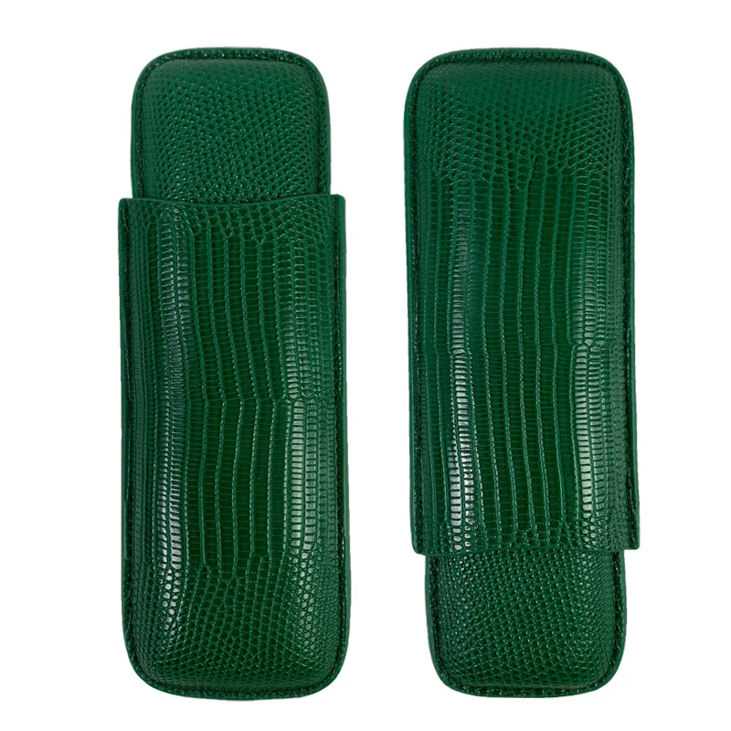 Man-made Leather Cigar Case 2  - Travel Accessories Youtube avaliação e preço