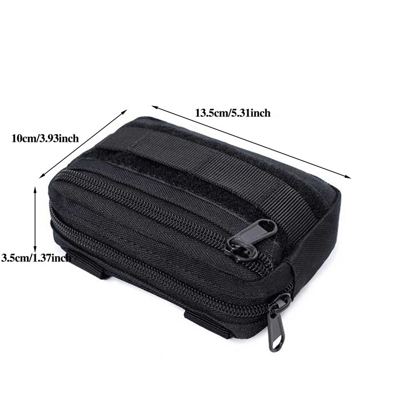 Double Layer EDC Tactical Moll - Travel Accessories Hip Belt avaliação e preço