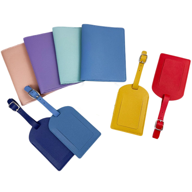 Travel PU Passport Cover Lugga - Travel Accessories Gift Set avaliação e preço