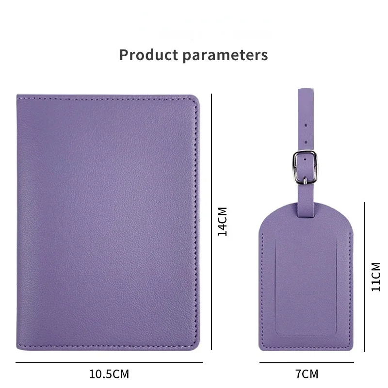 Travel PU Passport Cover Lugga - Travel Accessories Gift Set avaliação e preço