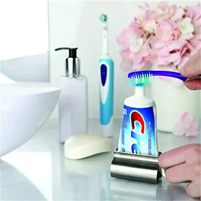 1pc Stainless Steel Toothpaste - Travel Accessories Youtube avaliação e preço