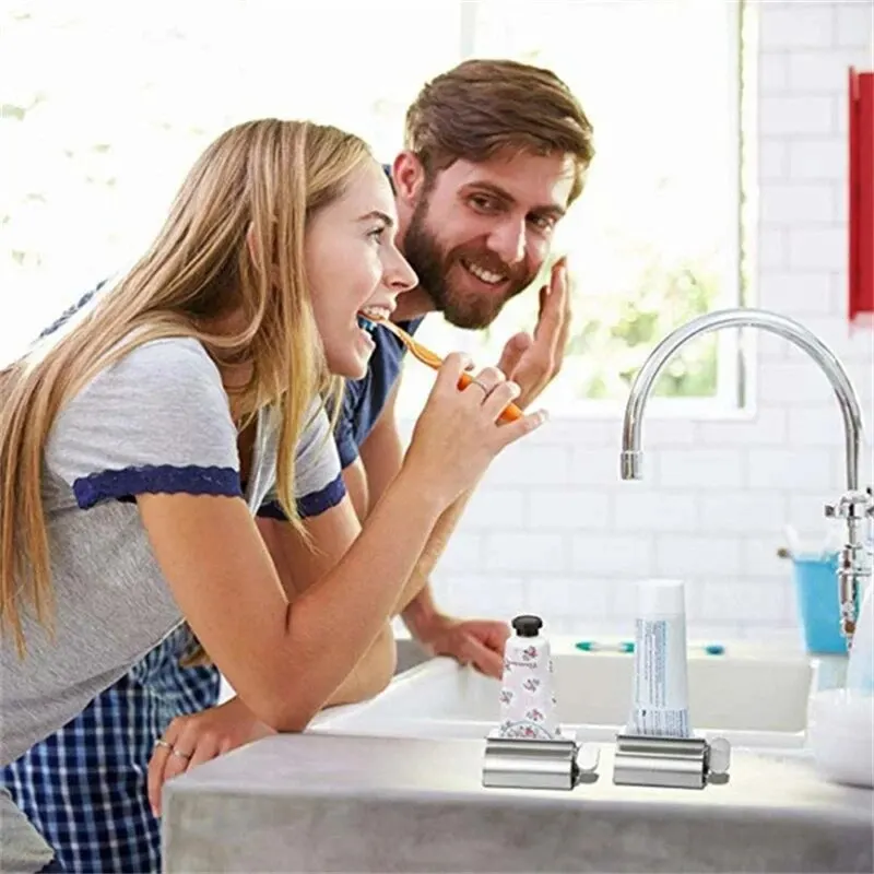 1pc Stainless Steel Toothpaste - Travel Accessories Youtube avaliação e preço