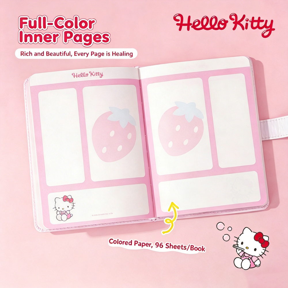 Genuine Sanrio Hello Kitty A5  - Travel Notebook Journal avaliação e preço