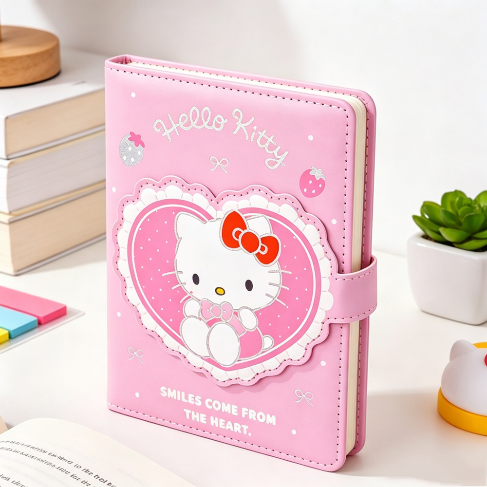 Genuine Sanrio Hello Kitty A5  - Travel Notebook Journal avaliação e preço