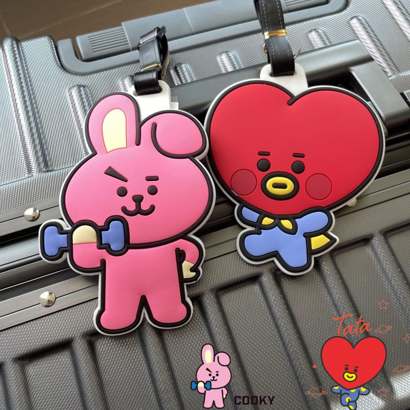BT21 cartoon cute keychain Kaw - Travel Accessories Gift Set avaliação e preço