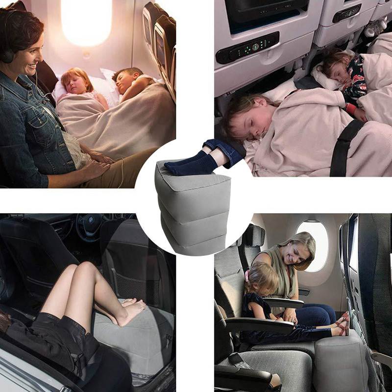 3 Layers Inflatable Travel Foo - Travel Accessories For Train avaliação e preço