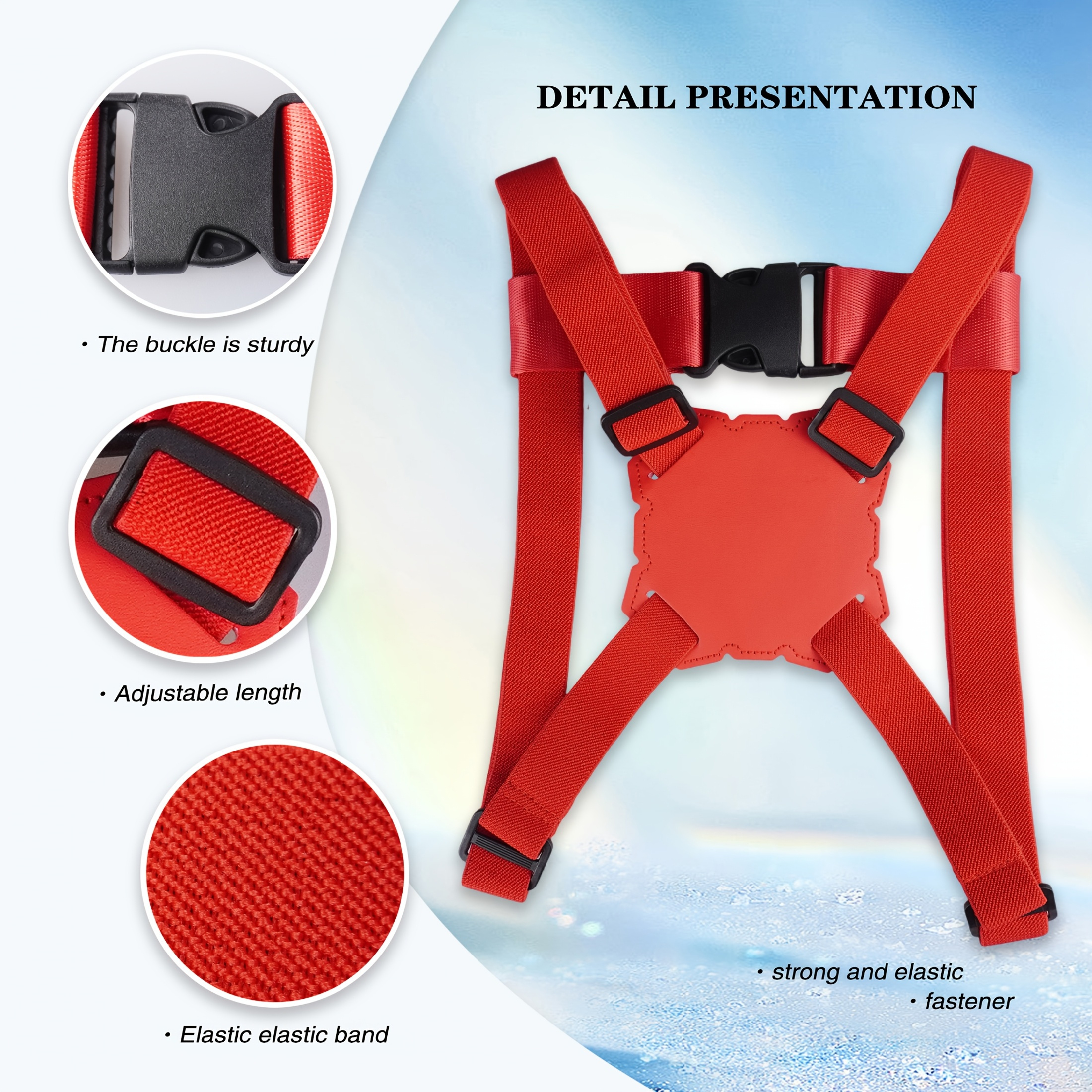 2-Piece Luggage Strap Set + Lu - Travel Accessories Gift Set avaliação e preço