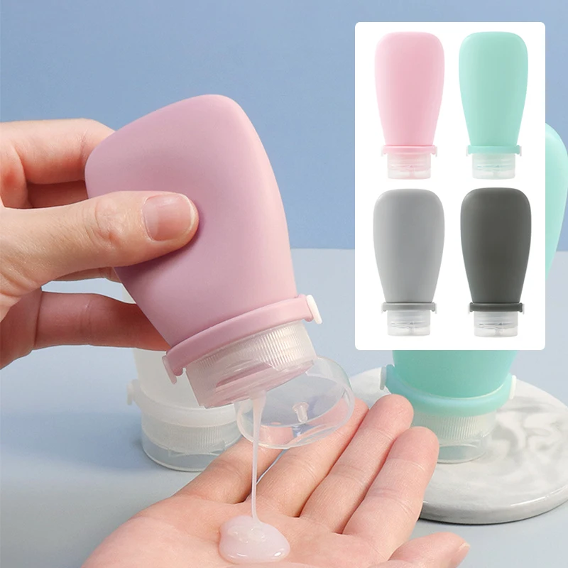 Soft Silicone Travel Bottles 3 - Travel Accessories Youtube avaliação e preço
