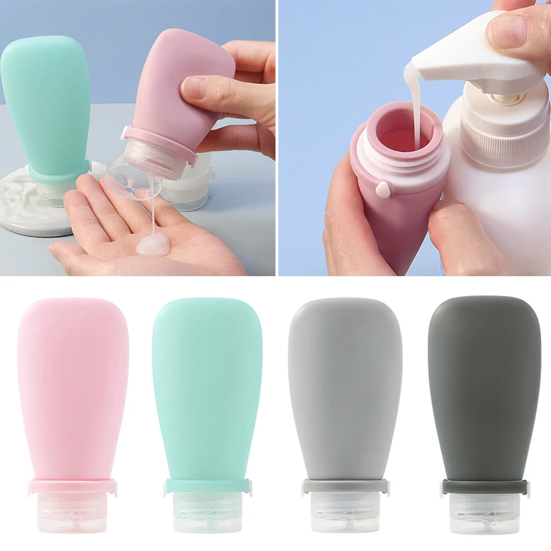 Soft Silicone Travel Bottles 3 - Travel Accessories Youtube avaliação e preço