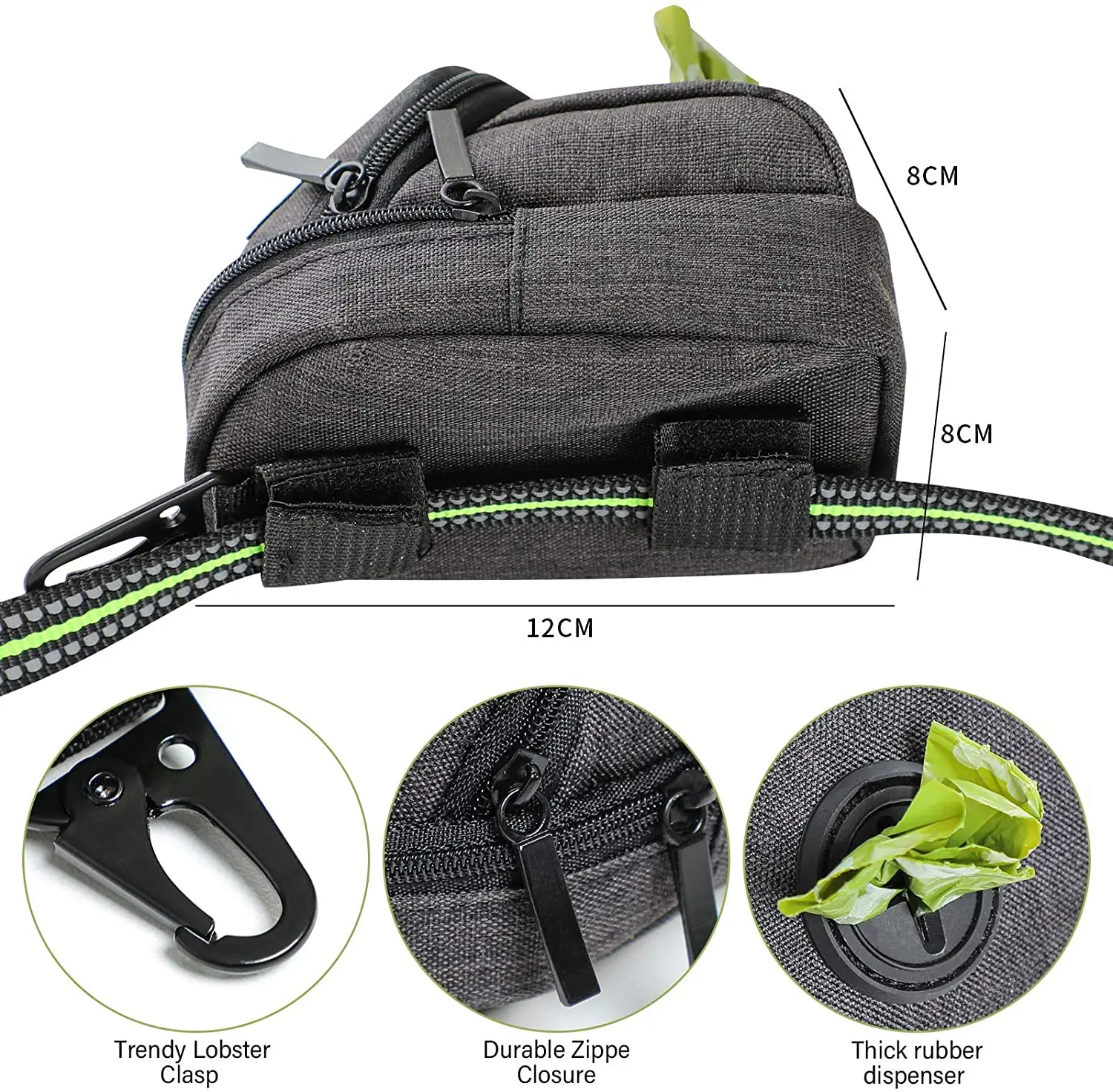 Pet Dog Treat Pouch Poop Dispe - Travel Accessories For Train avaliação e preço