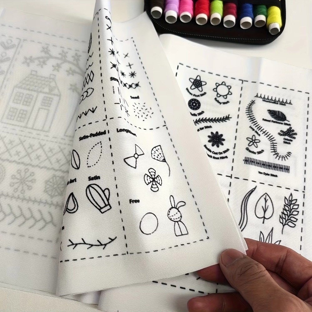 Clear Instructions Embroidery  - Travel Accessories Guide avaliação e preço