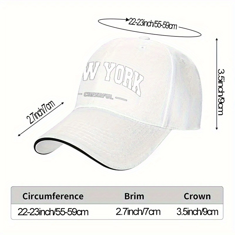 New York Cheerful Baseball Cap - Travel Accessories New York avaliação e preço