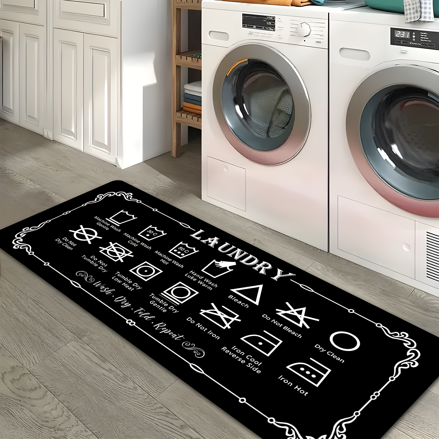 1 Piece Laundry Guide Mat - Bl - Travel Accessories Guide avaliação e preço