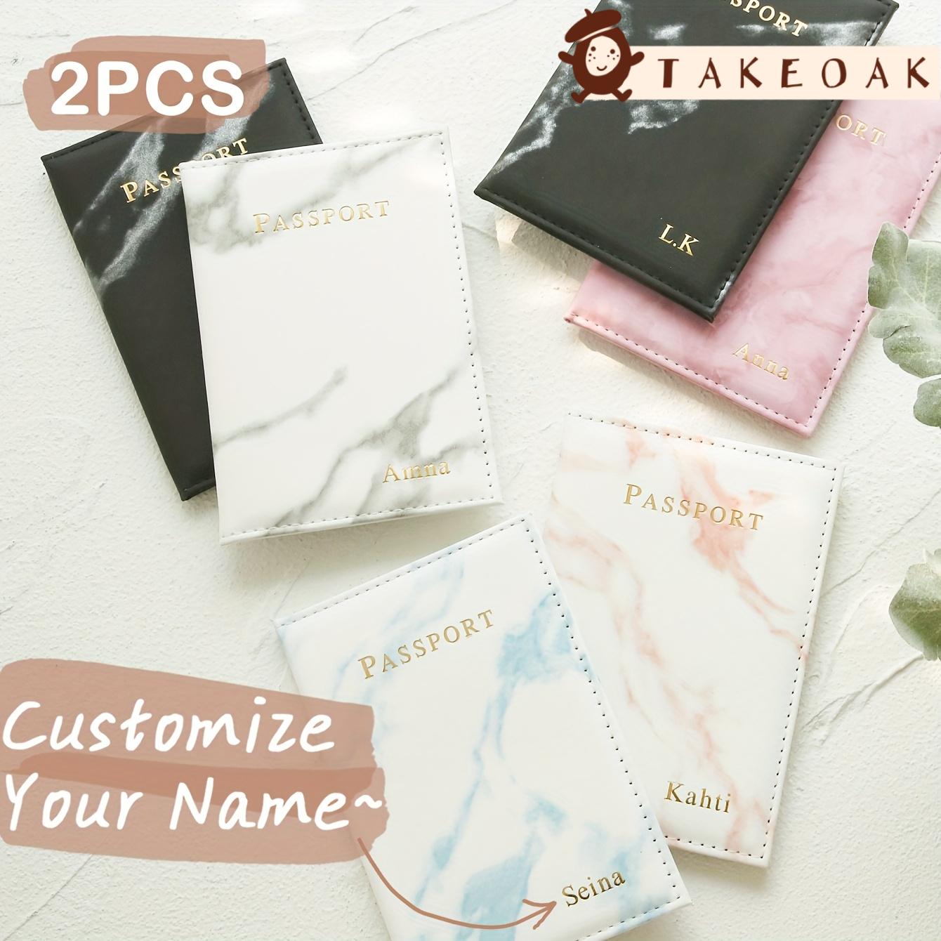 2PCS Custom Couple Passport Ho - Travel Accessories Gift Set avaliação e preço