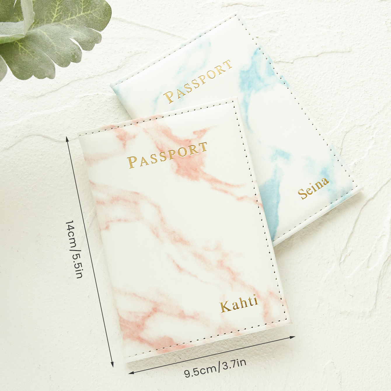 2PCS Custom Couple Passport Ho - Travel Accessories Gift Set avaliação e preço
