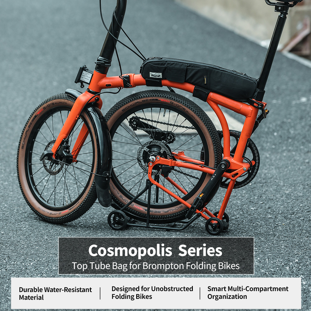 Rhinowalk Bicycle Top Tube Bag - Travel Accessories Youtube avaliação e preço