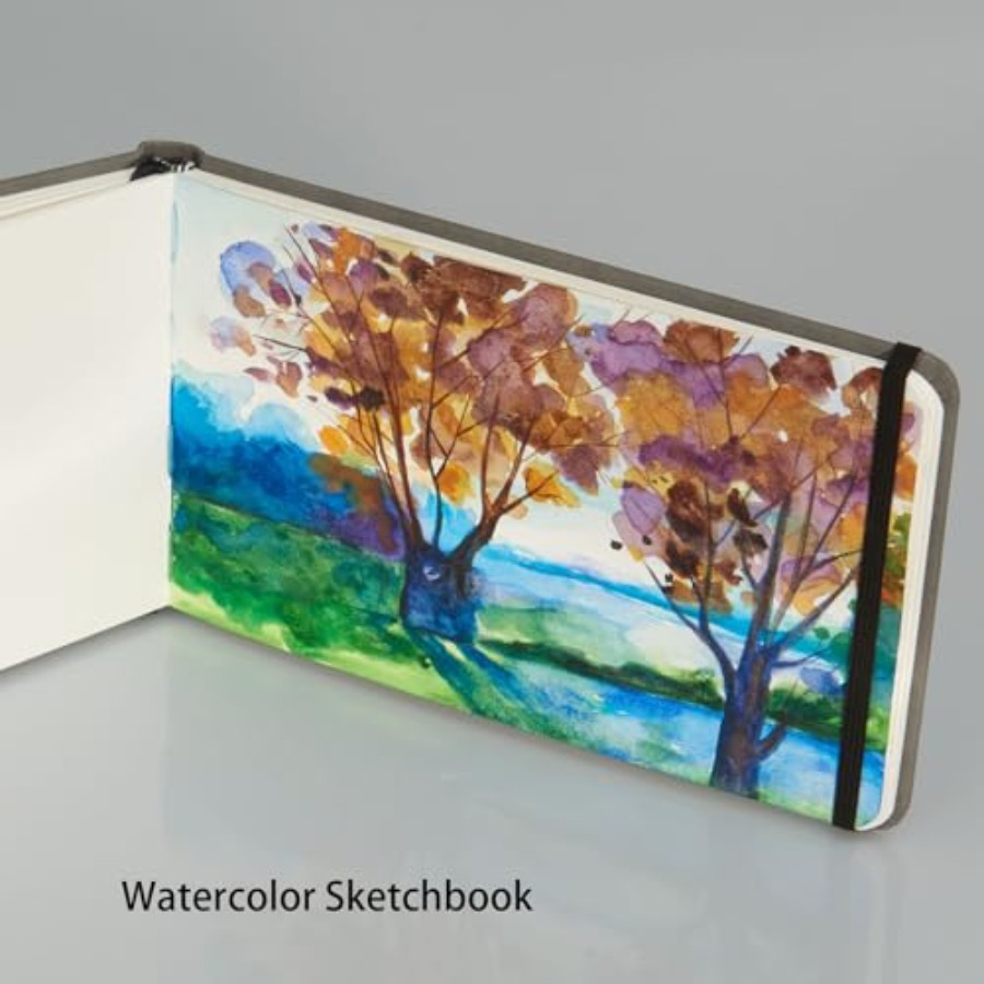 Watercolor Sketchbook Journal  - Travel Notebook Journal avaliação e preço