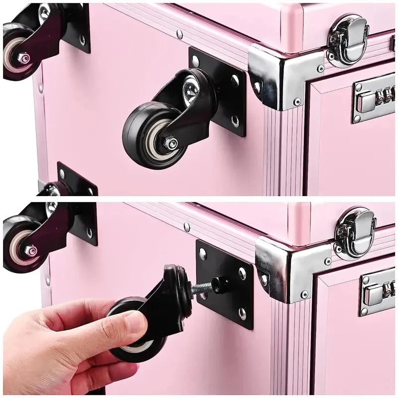 Rolling Manicure Table Foldabl - Travel Accessories For Train avaliação e preço