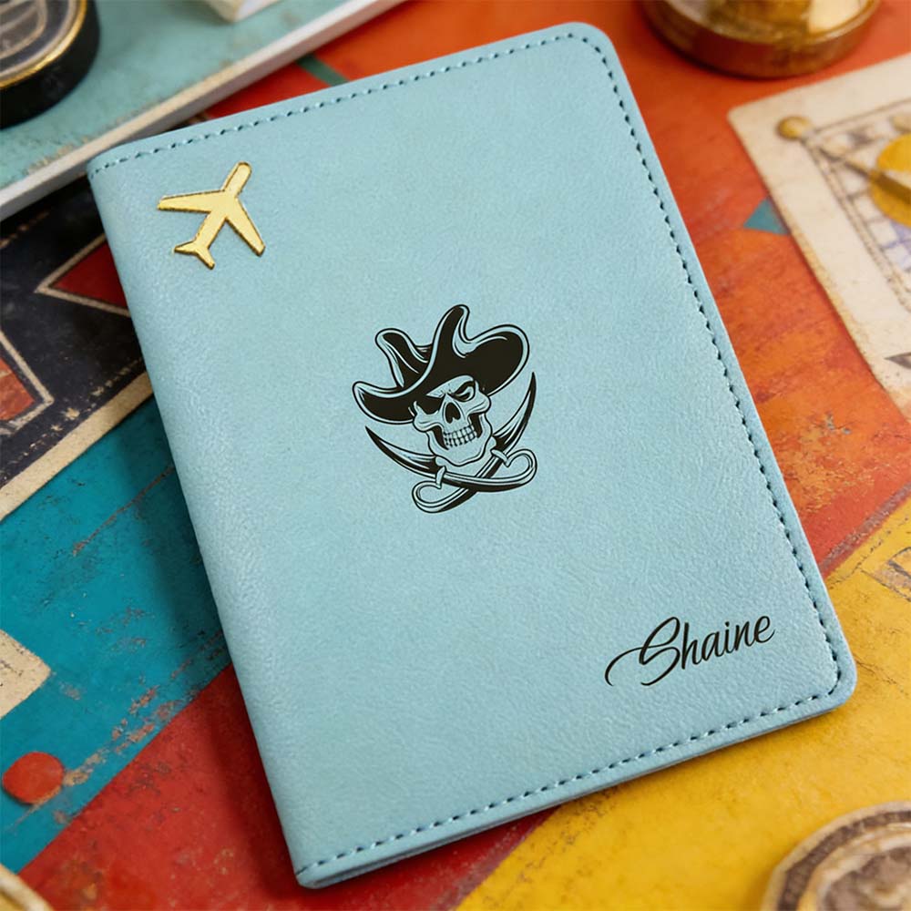1pc Personalized Name Passport - Travel Accessories Best avaliação e preço
