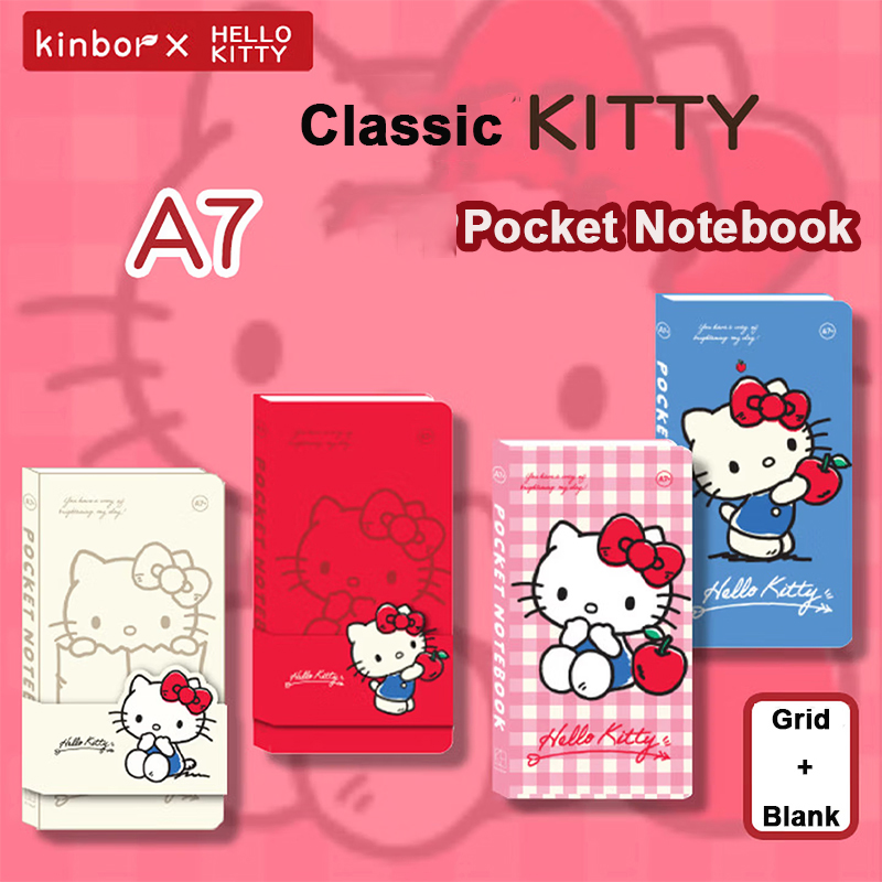 kinbor Hello Kitty Pocket Note - Travel Notebook Journal avaliação e preço